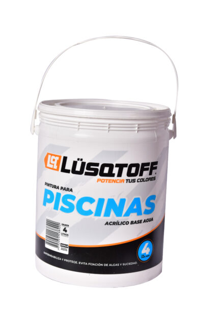 ACRÍLICO CELESTE PARA PISCINAS • 4 L